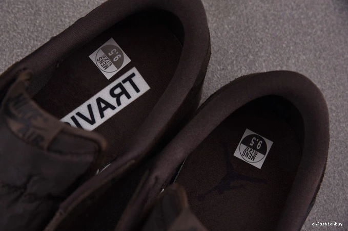 Jordan Travis 1 OG DM7866-202 Low Scott Air Brown x Velvet 1012